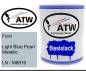 Preview: Ford, Light Blue Pearl Metallic, LN / M8816: 1L Lackdose, von ATW Autoteile West.